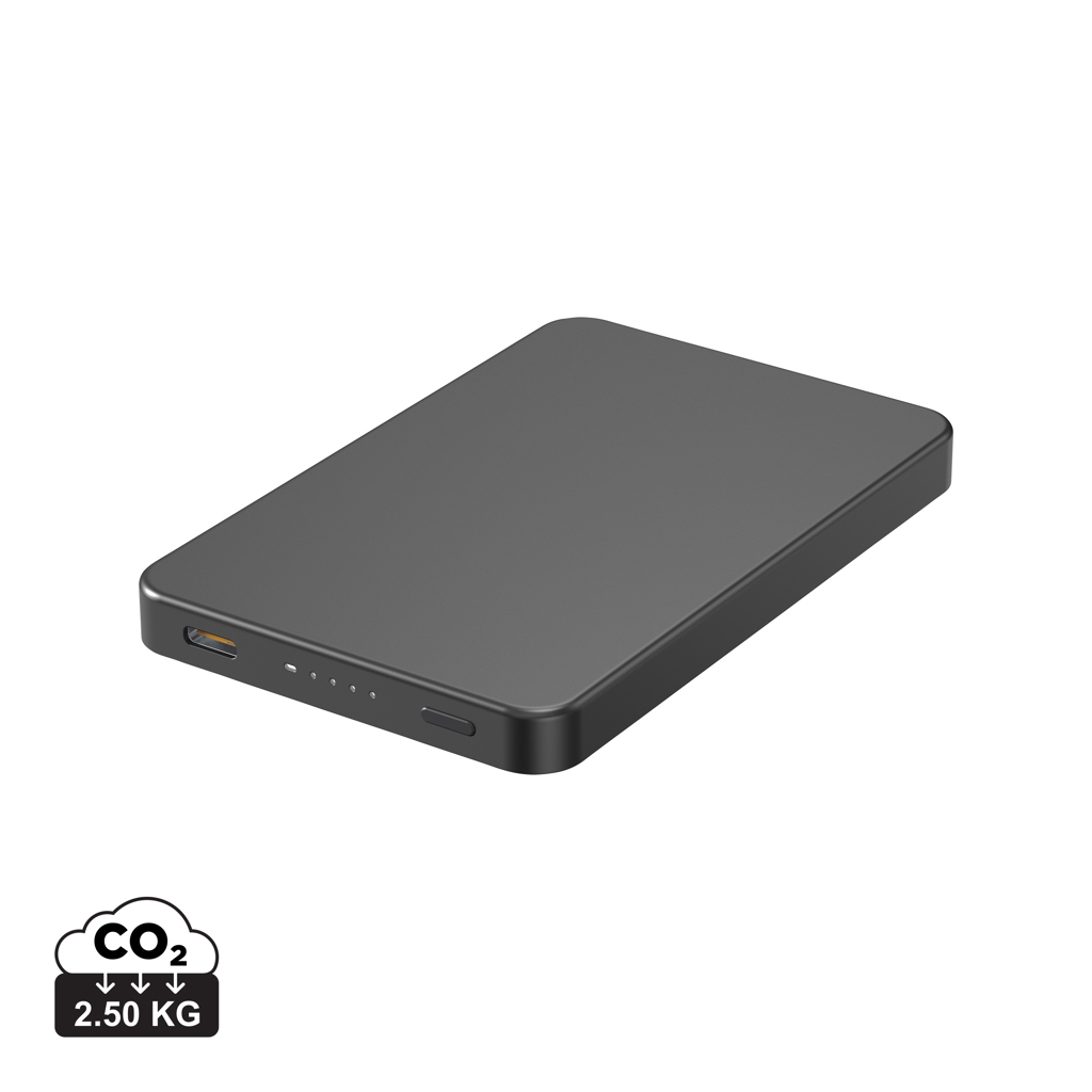 Bezdrátová magnetická powerbanka Urban Vitamin Marin 5000mAh Černá