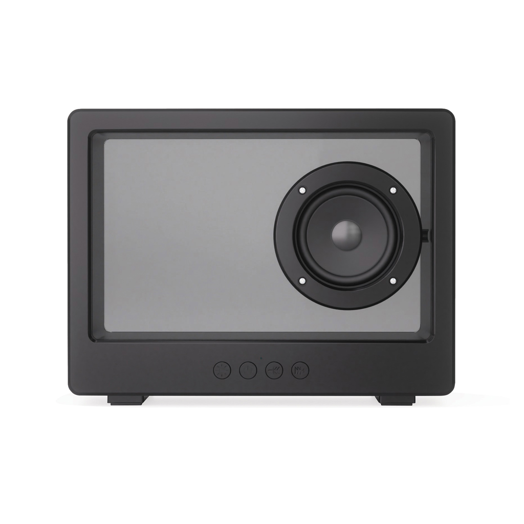 Průhledný bezdrátový reproduktor Soundclear 5W Černá