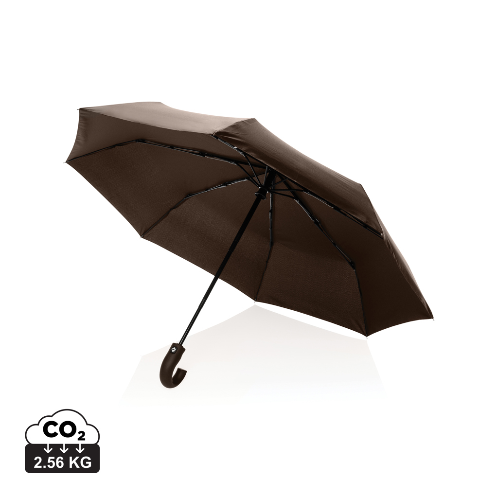 Deštník KENTO URBAN 21'' AWARE™ RPET 190T Hnědá