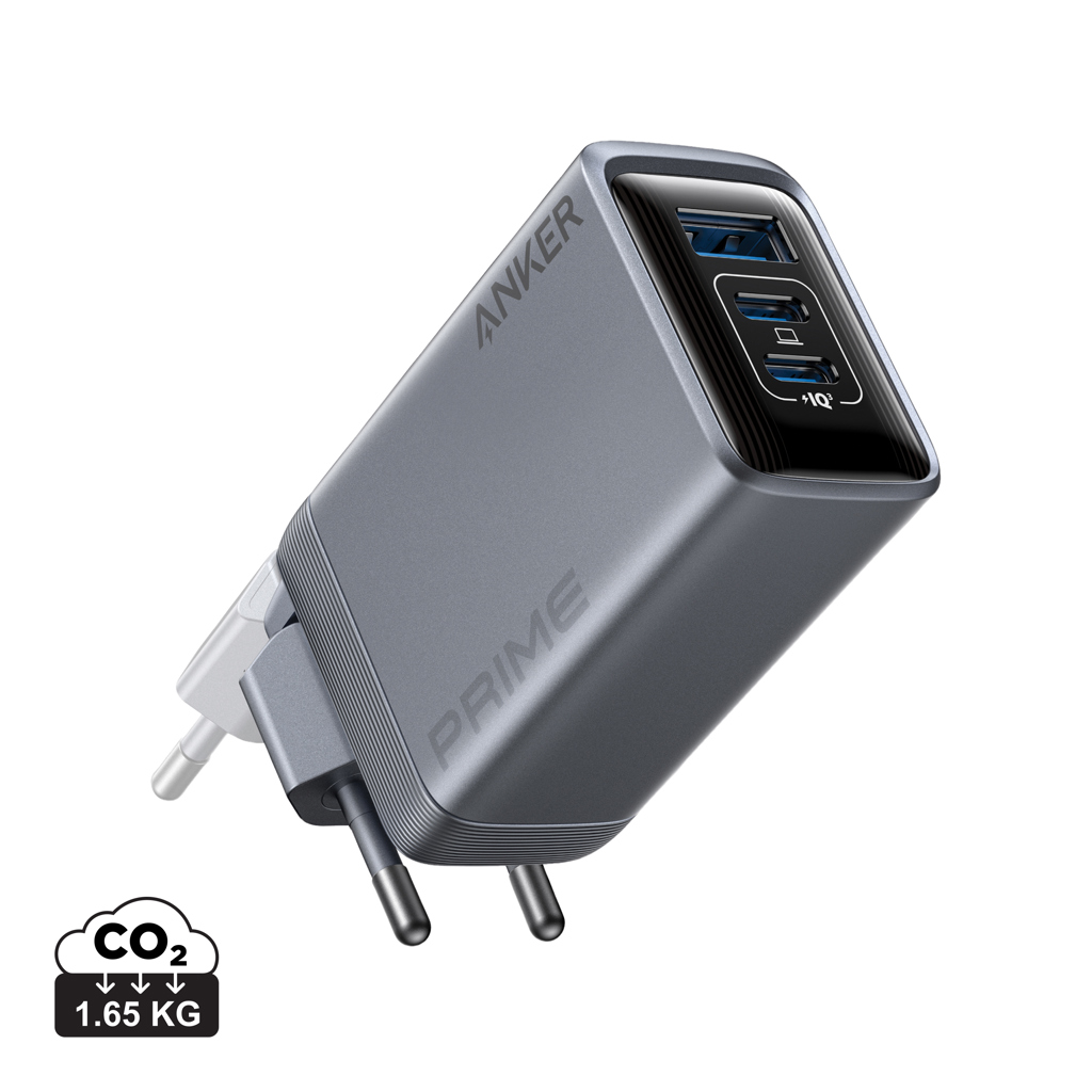 Nabíječka Anker Prime (100 W, 3 porty, GaN) Šedá