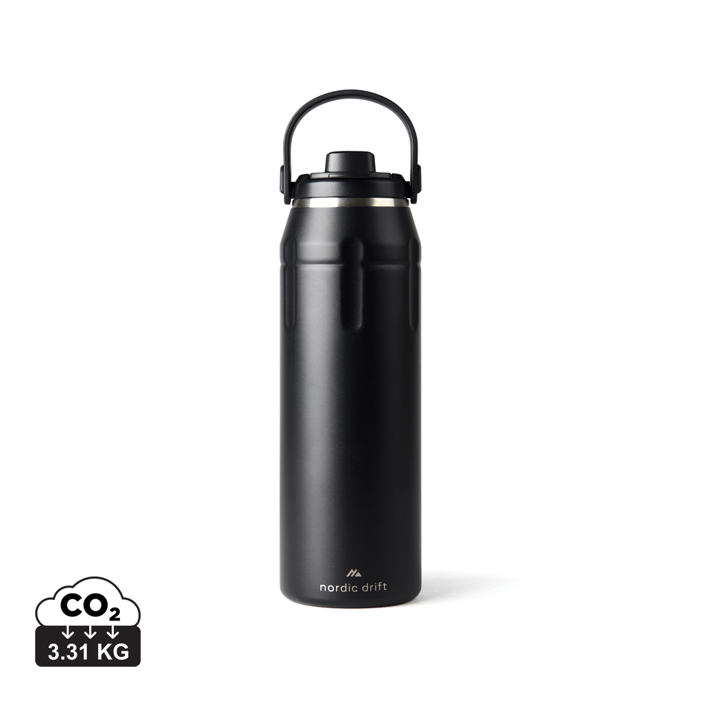 Sportovní láhev Nordic Drift Trail 940 ml z RCS Černá