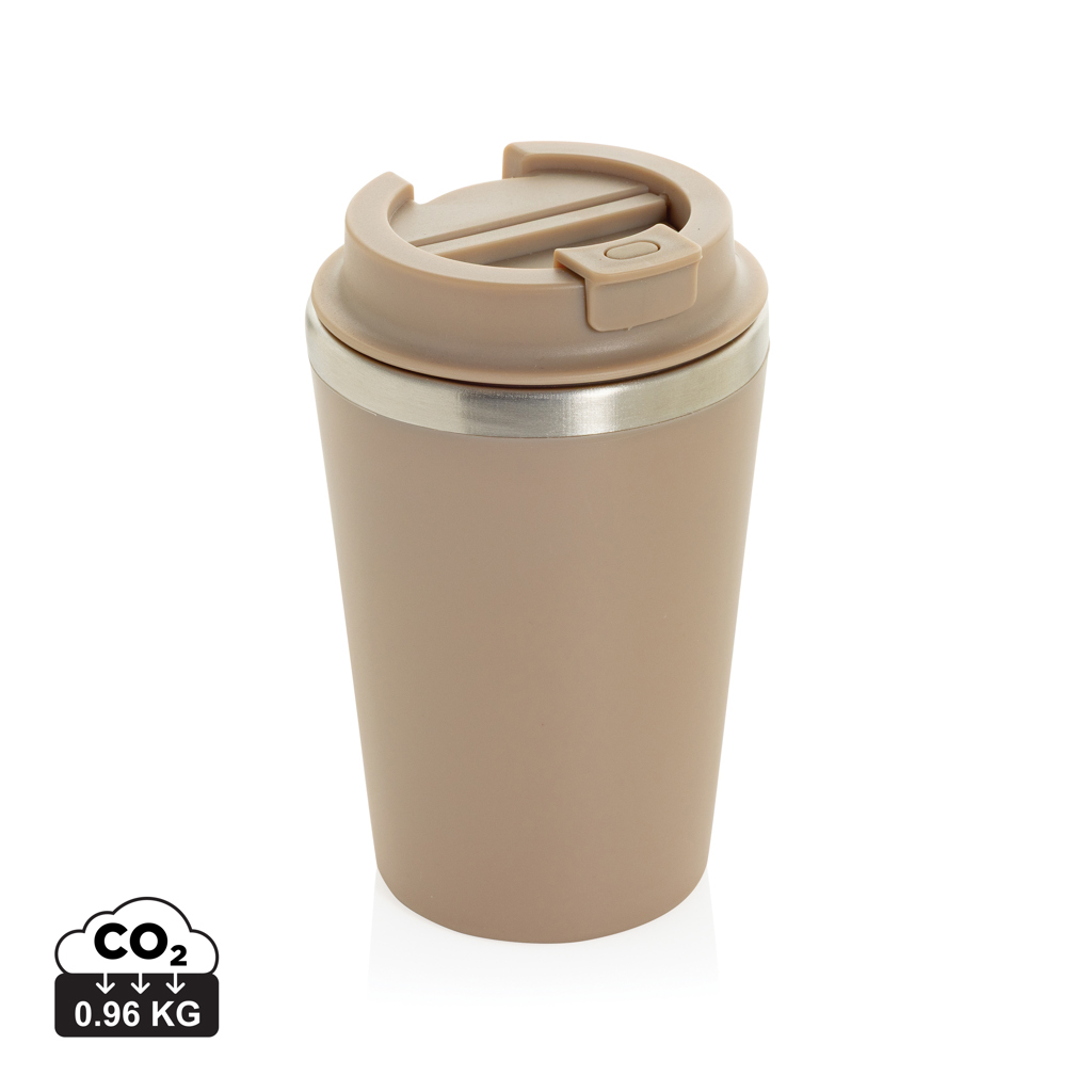 Termo hrnek 350ml Java z RCS recykl. PP Greige