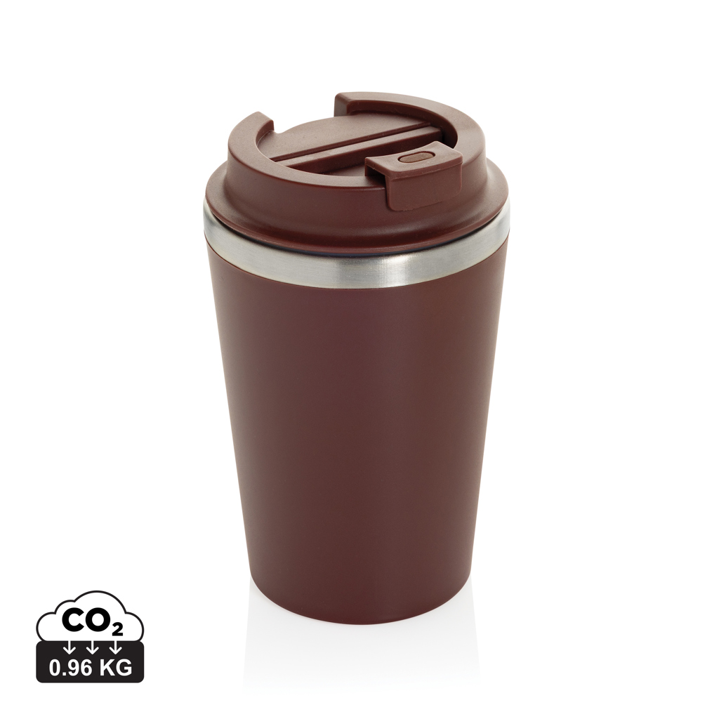 Termo hrnek 350ml Java z RCS recykl. PP Červená