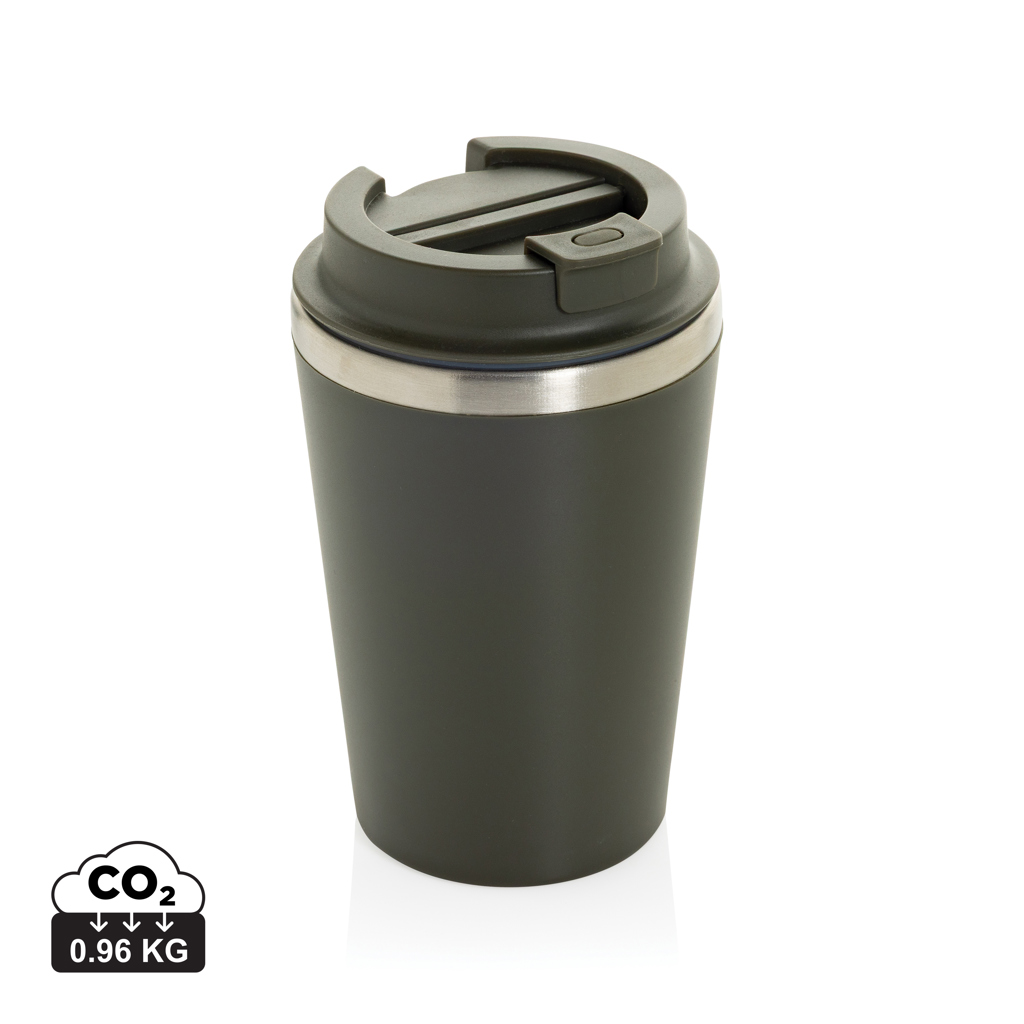 Termo hrnek 350ml Java z RCS recykl. PP Zelená