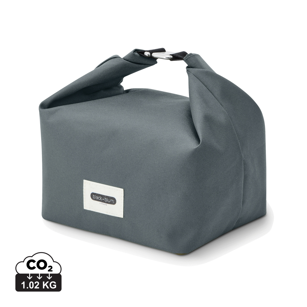 Izolovaná/chladící taška na oběd 6,7l Black+Blum Šedá