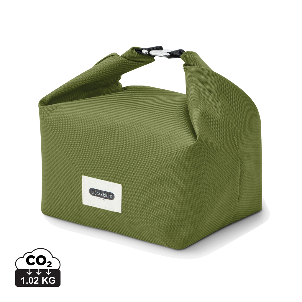 Izolovaná/chladící taška na oběd 6,7l Black+Blum Mechově zelená