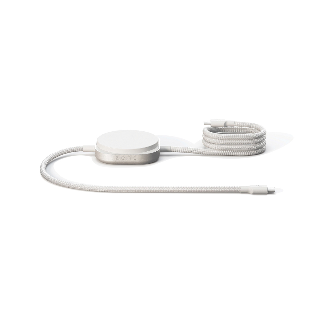 Nabíjecí kabel Zens USB-C na USB-C Pro 2 Bílá