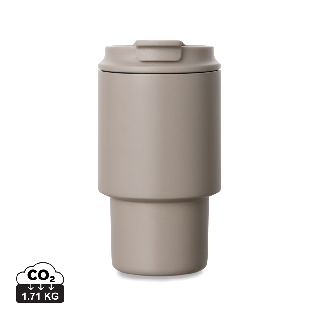 Termohrnek na cesty VINGA Nagano 350 ml z RCS Greige