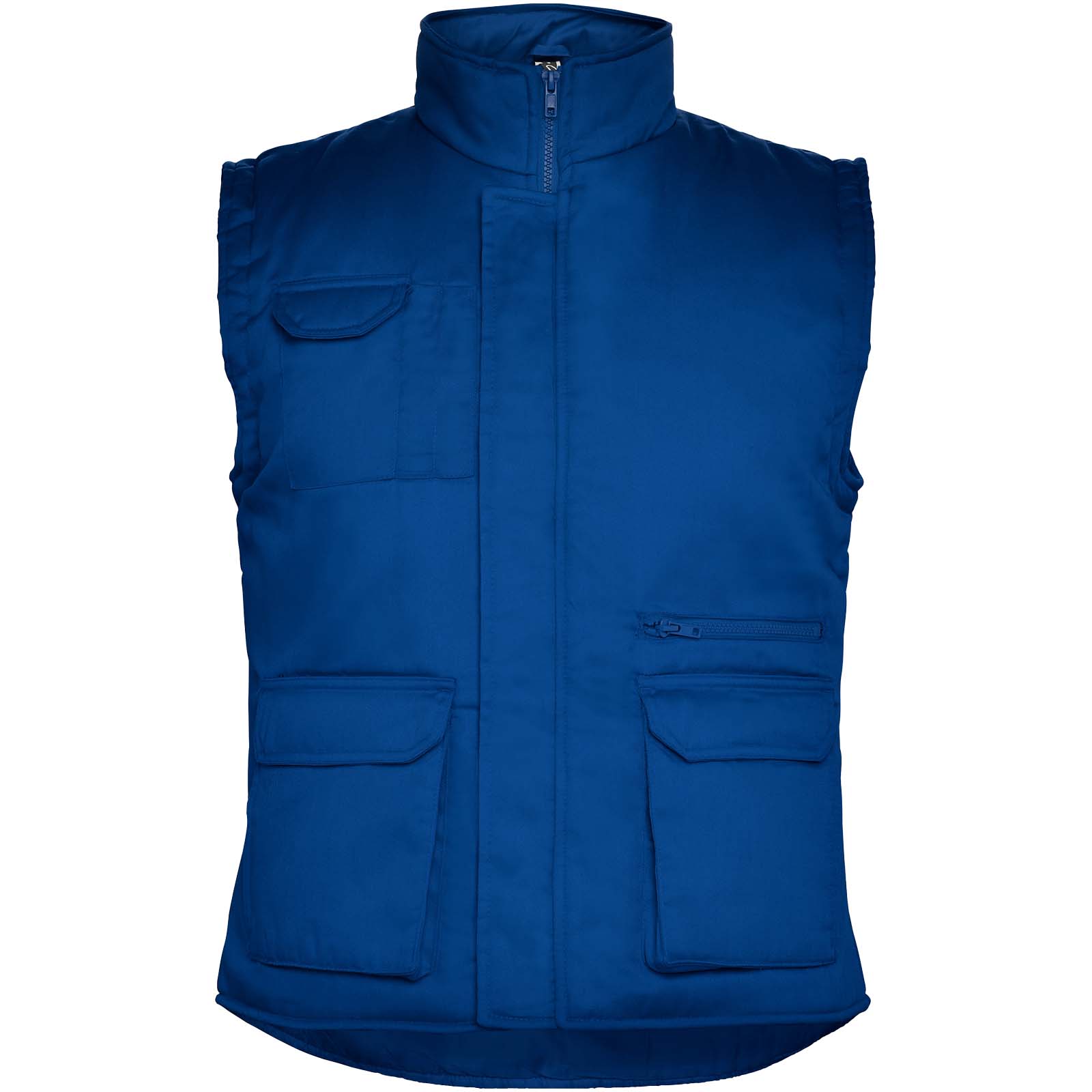 Pracovní oděvy Roly WRK Almanzor víceúčelová pracovní vesta s vysokým límcem Royal blue