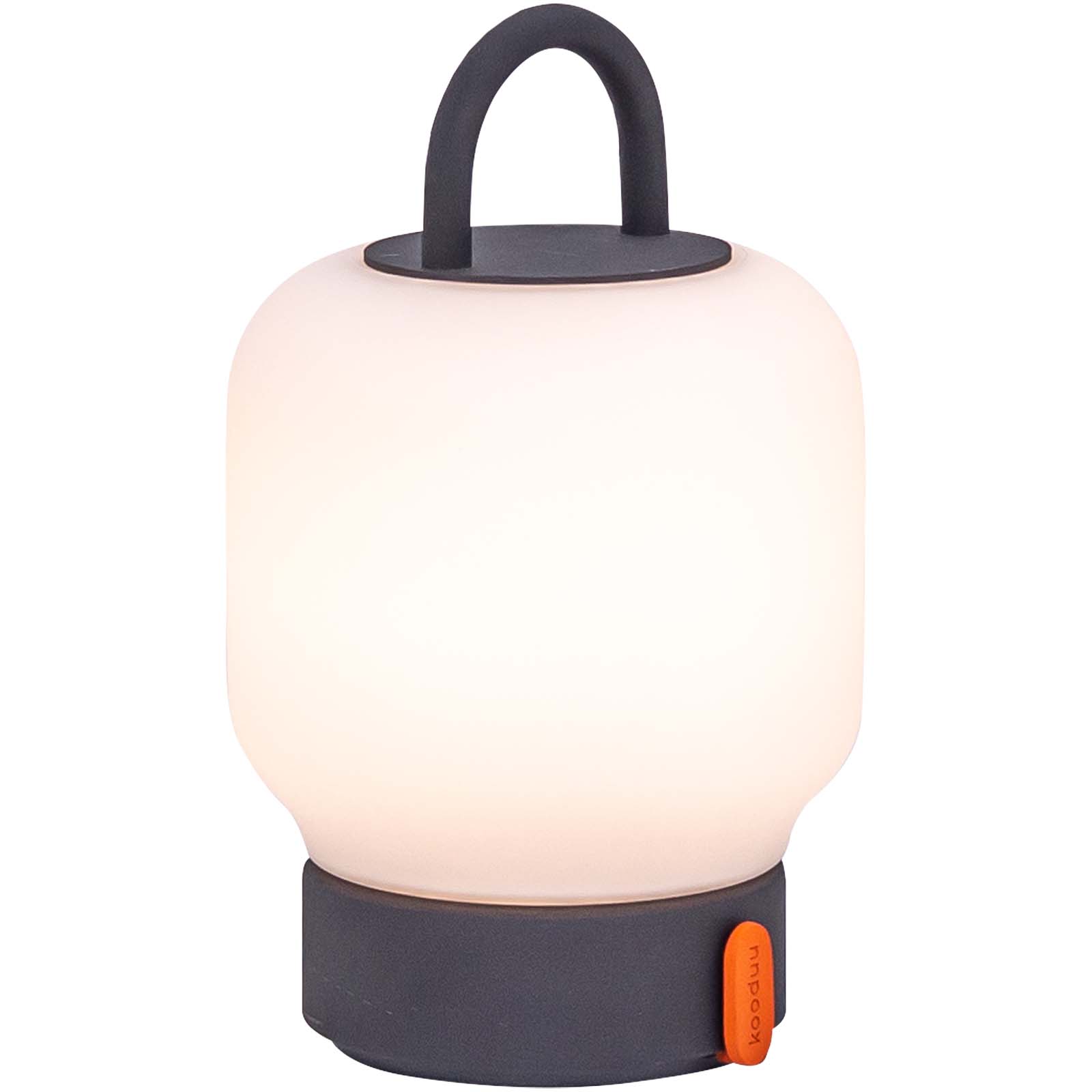 Dekorace Kooduu Kooduu Loome přenosná lampa Anthracite