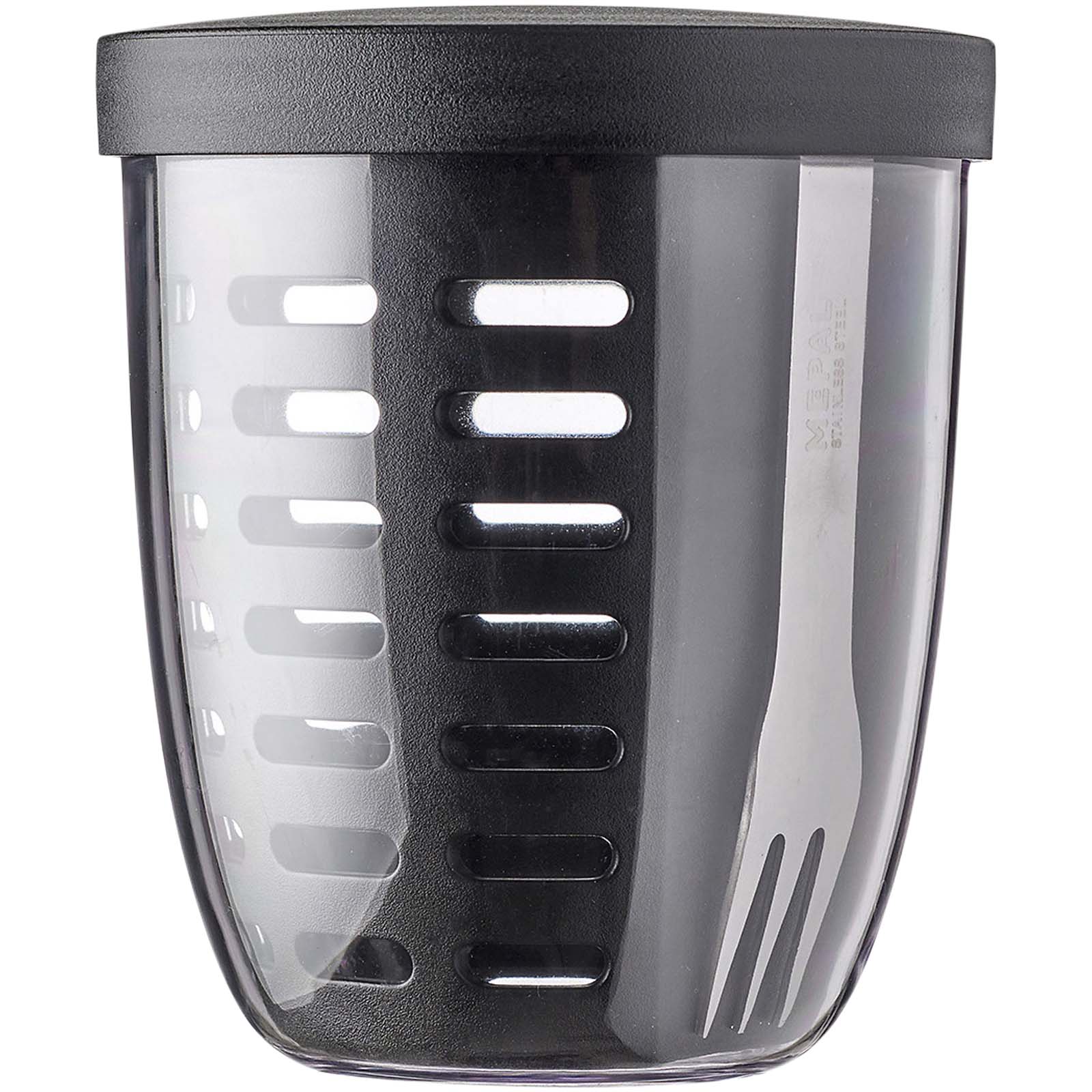 Dóza a lunchbox Mepal Kelímek na ovoce a zeleninu Ellipse Solid black