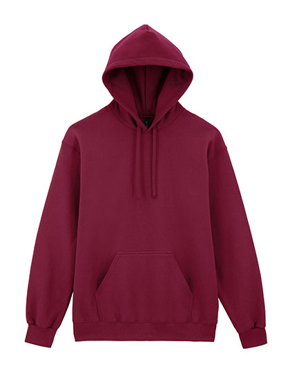 Pánská mikina s kapucí Gildan Hammer Maxweight Adult Hooded Sweatshirt, Garnet