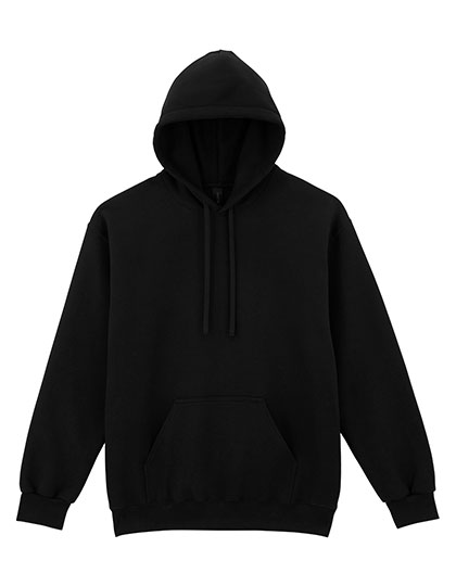 Pánská mikina s kapucí Gildan Hammer Maxweight Adult Hooded Sweatshirt, Pitch Black