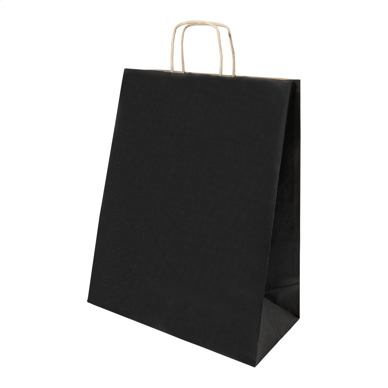 Papbag L papírová dárková taška, velká Černá