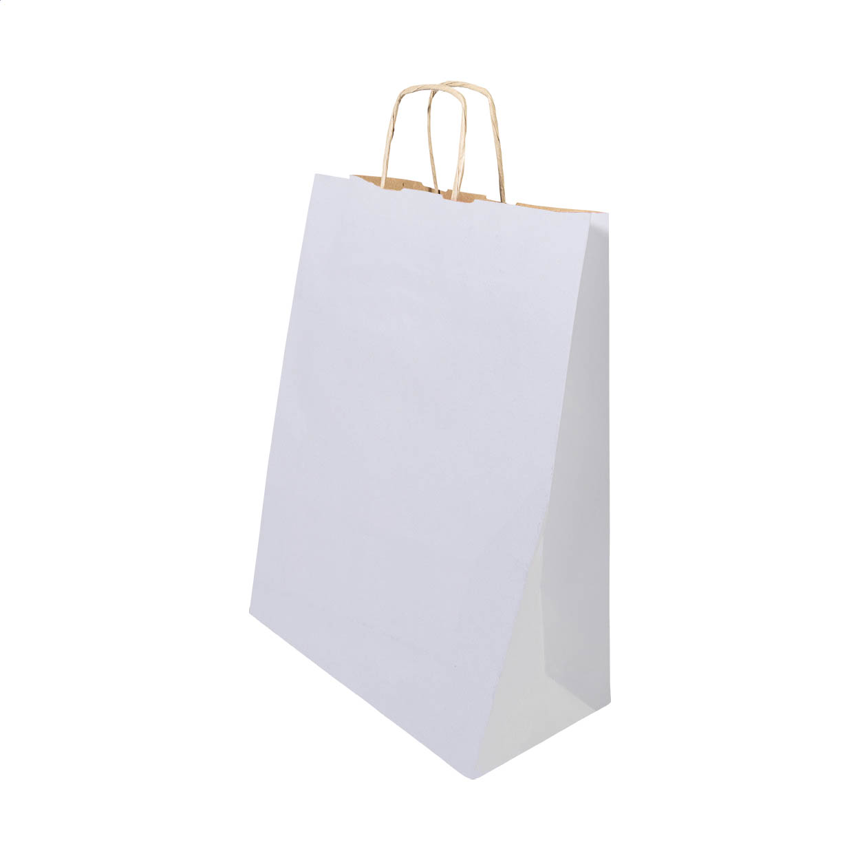 Papbag S papírová dárková taška, malá Bílá