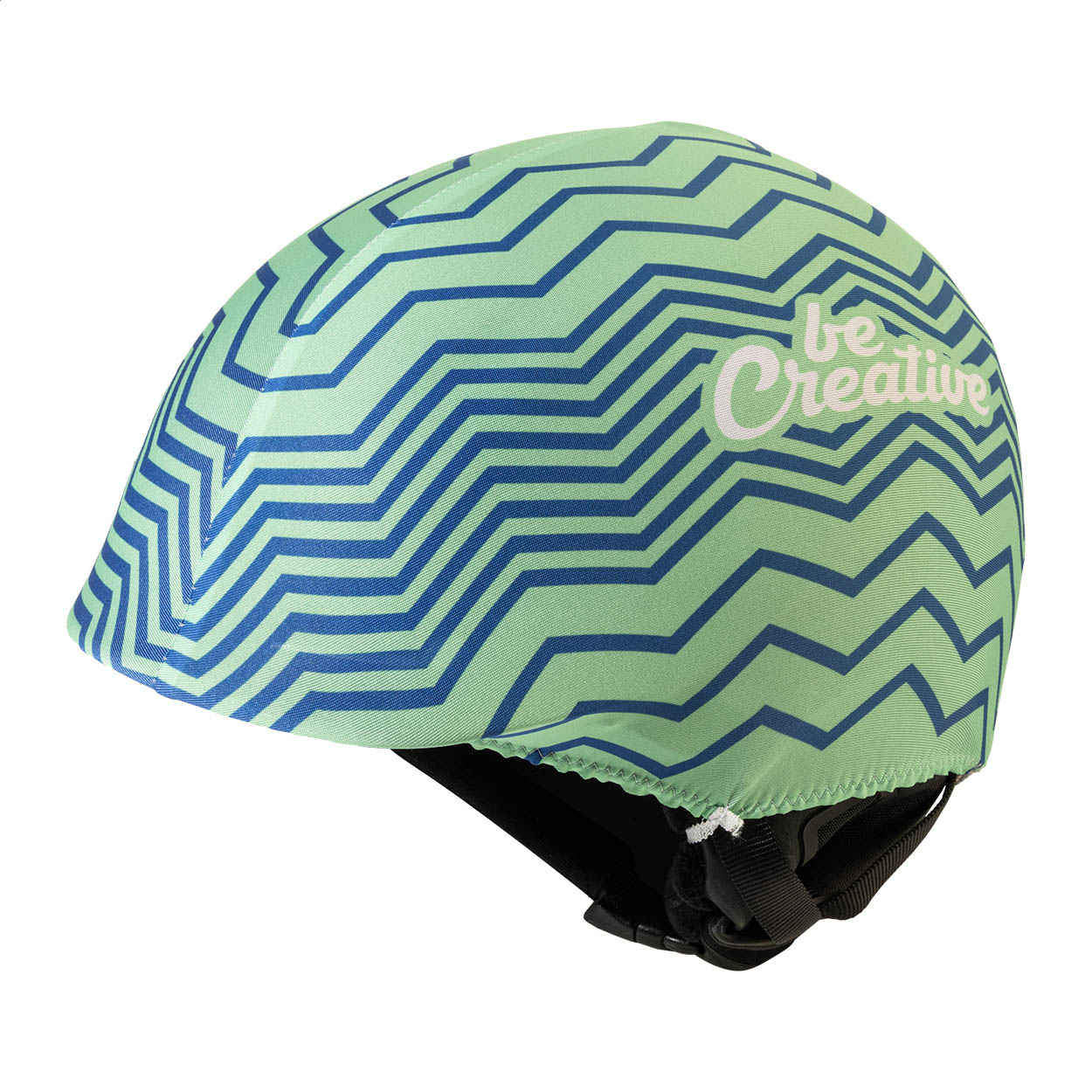 CreaHelm Slope obal na lyžařskou helmu na zakázku Bílá