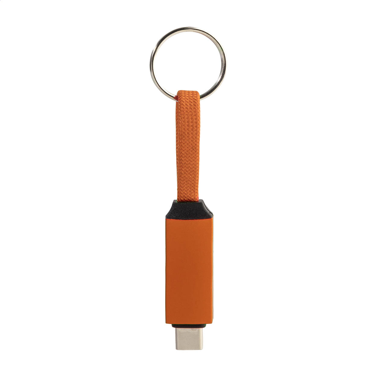 Keycab přívěsek na klíče 60W kabel USB-C Oranžová