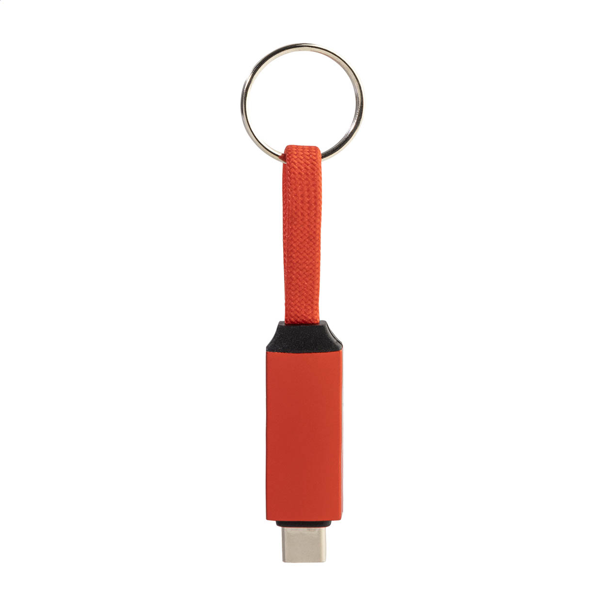 Keycab přívěsek na klíče 60W kabel USB-C Červená