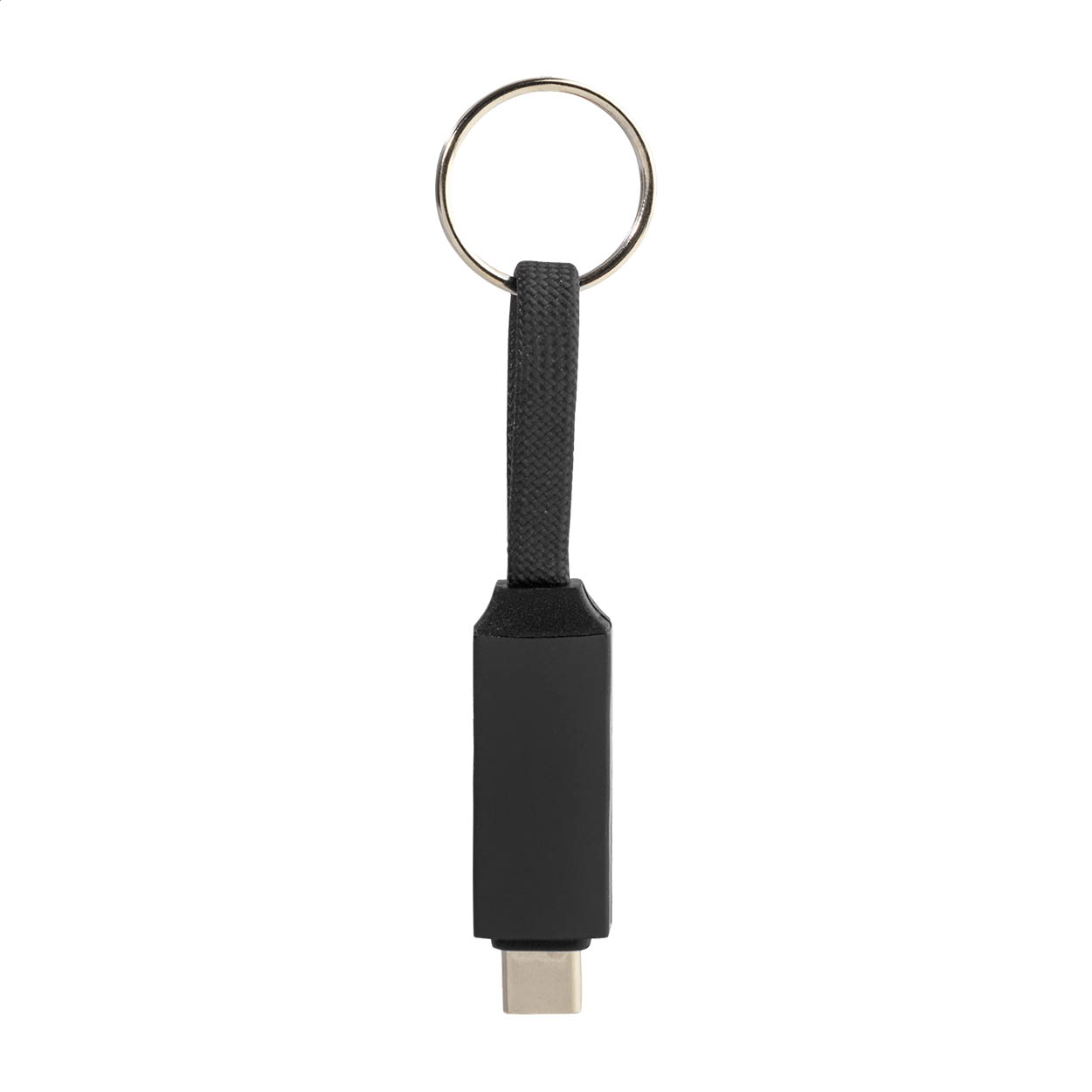 Keycab přívěsek na klíče 60W kabel USB-C Černá
