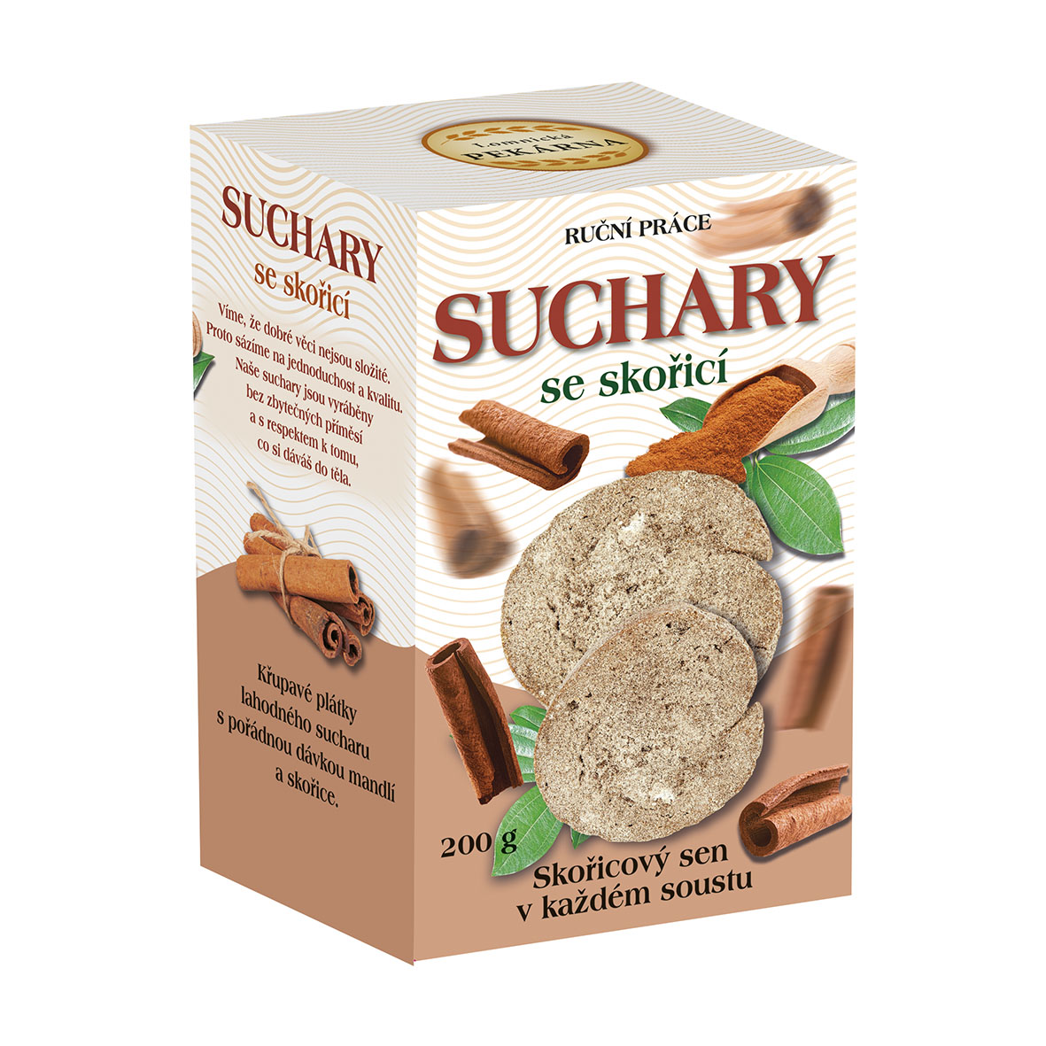 Suchary se skořicí
