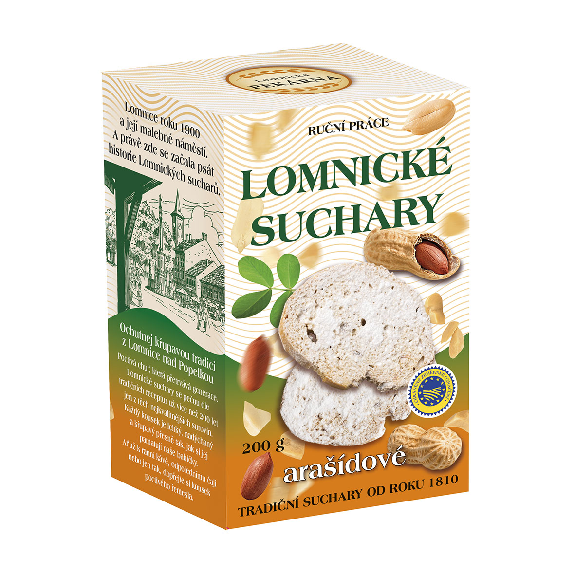 Lomnické suchary arašídové 
