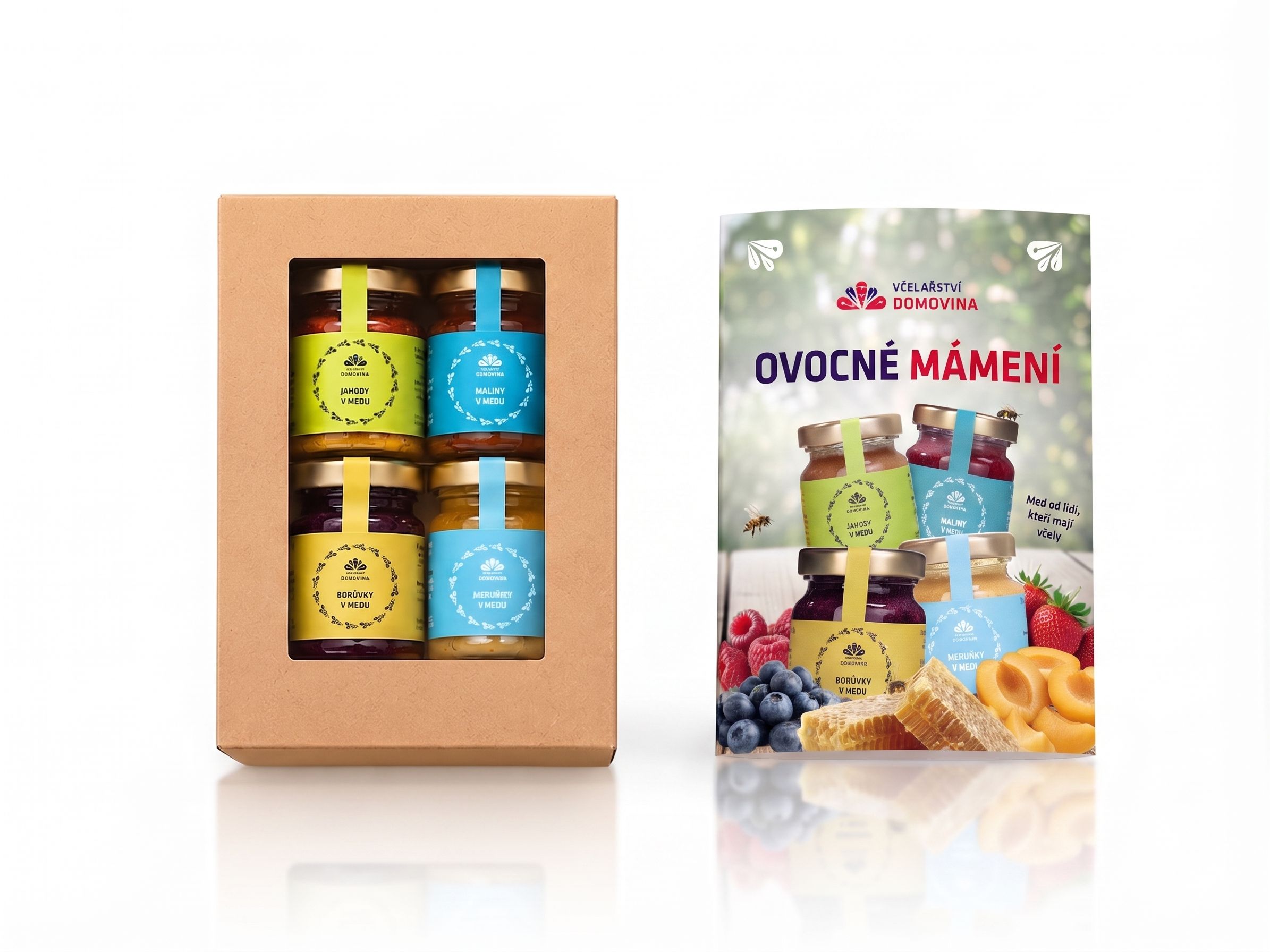 Ovocné mámení dárkové balení 4x75 g