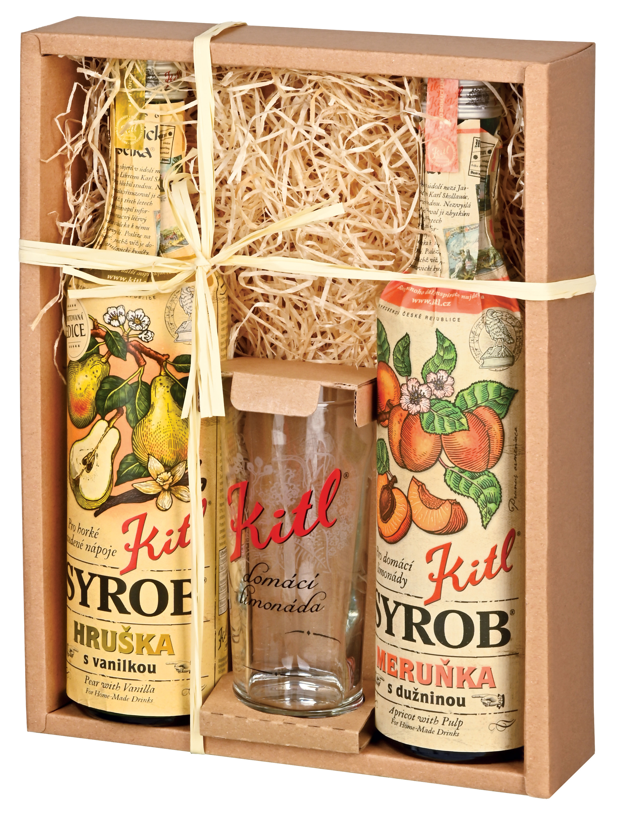 Kitl Dárkové balení Ze sadu 2 x 500 ml (Hruška a Meruňka)
