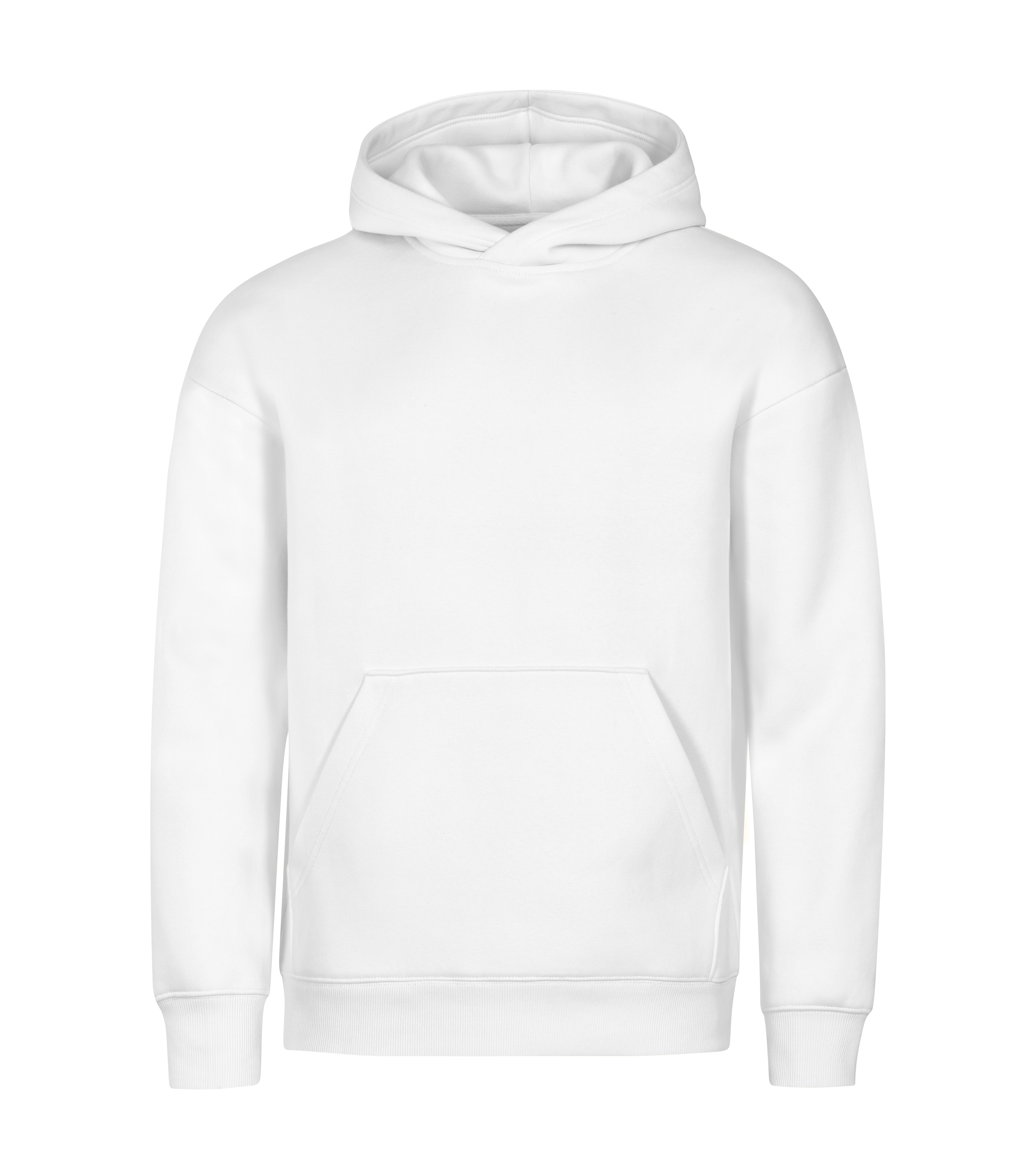 Pánská mikina s kapucí Malfini Vibe Hoodie, bílá