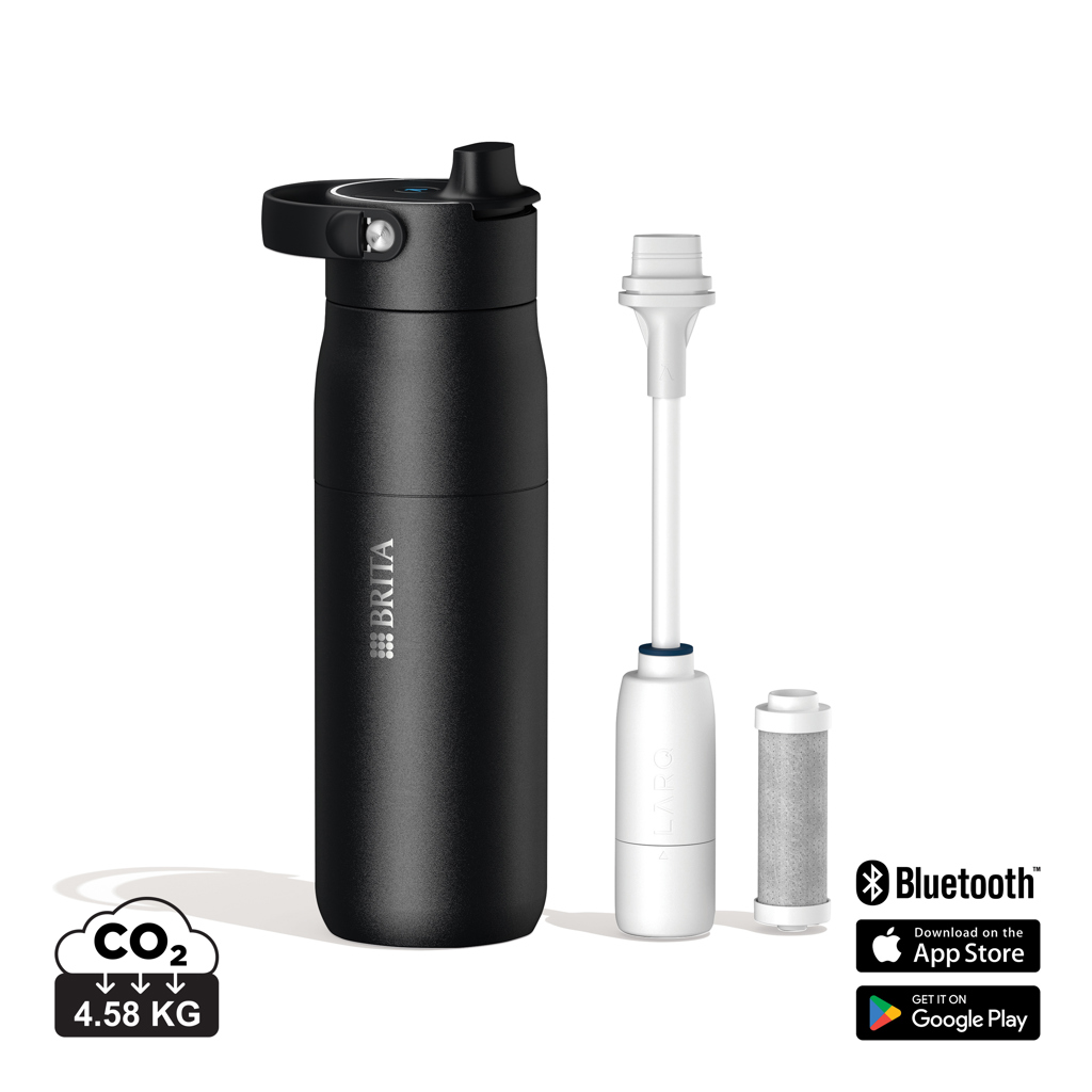 Láhev BRITA LARQ iQ Track s čištěním a filtrací vody, 680 ml