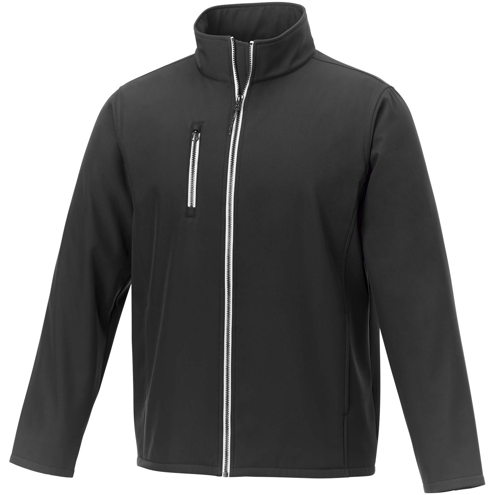 Pánská zimní bunda Elevate Pánská softshellová bunda Orion GRS z recyklovaných materiálů Solid black